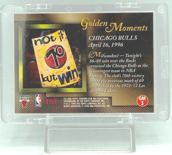 1996 TSC Golden Moments Michael Jordan #GM3 (2) 1996 TSC Golden Moments Michael Jordan #GM3 (2)