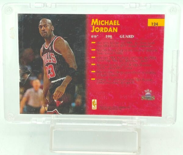 1996 Topps NBA Stars Michael Jordan #124 (2)