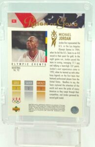 1996 UD Reign Of Gold Michael Jordan #RN1 (4)