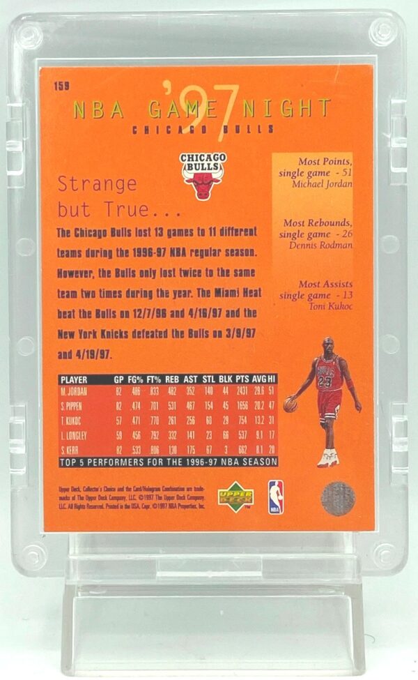 1997 Choice Game Night Michael Jordan #159 (2)