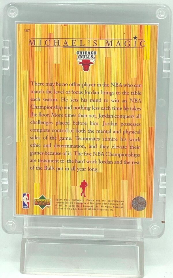 1997 Collector's Choice Michael Jordan #387 (2)
