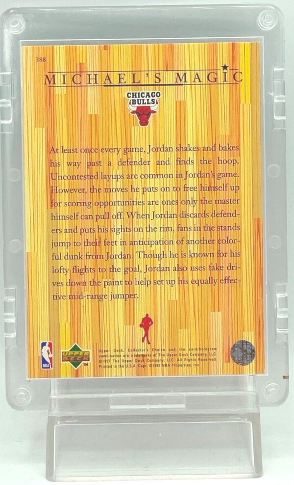 1997 Collector's Choice Michael Jordan #388 (2)