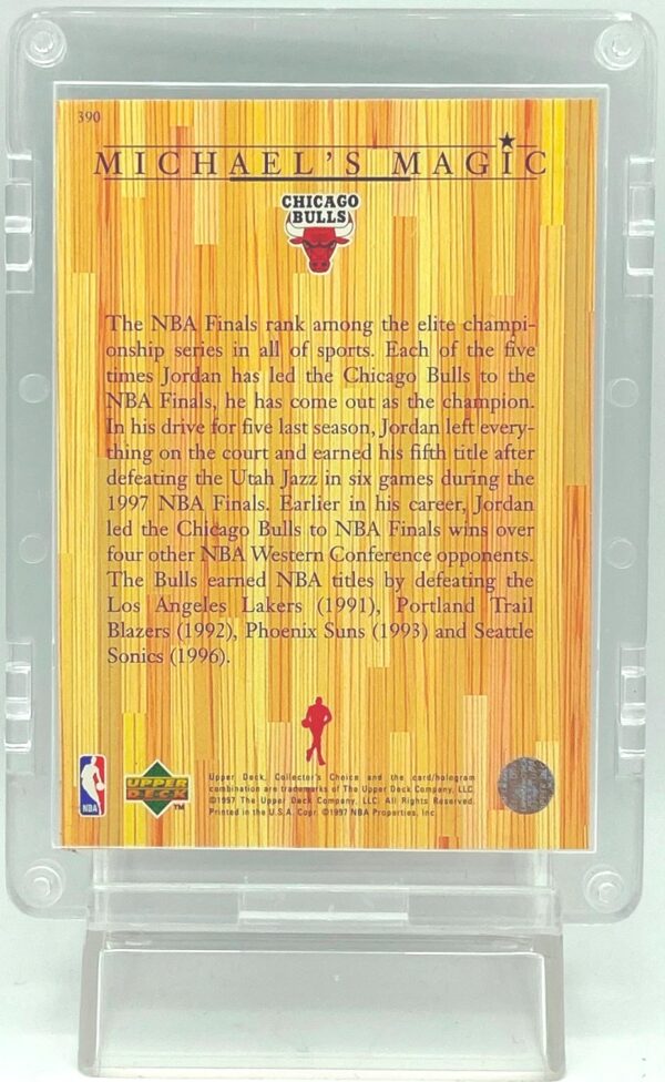 1997 Collector's Choice Michael Jordan #390 (2)
