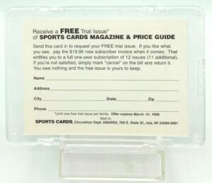 1997 Michael Jordan Promo Card (2)