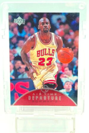 1997 UD Air Time Departure Michael Jordan #AT5(1)