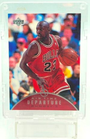 1997 UD Air Time Departure Michael Jordan #AT9(1)