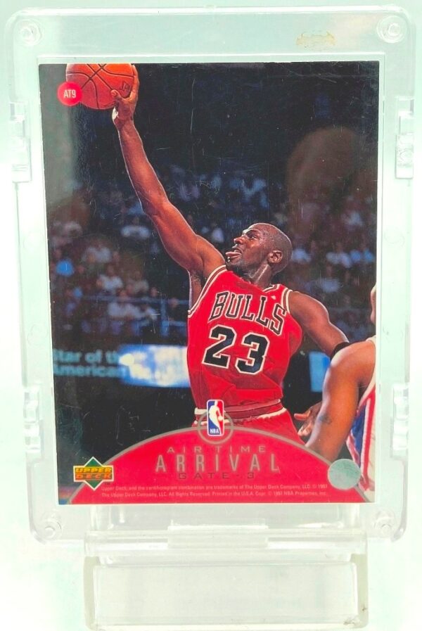 1997 UD Air Time Departure Michael Jordan #AT9(2)