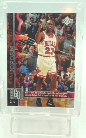 1997 UD Game Dated Michael Jordan #18 (1)