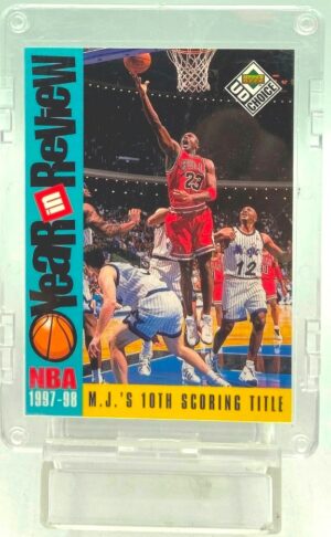 1997 UD Year In Review Michael Jordan #189 (1)
