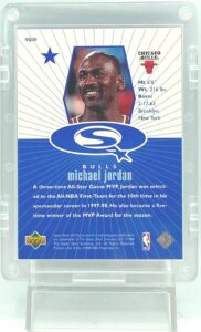 1998 Choice Michael Jordan #SQ30 Blue (2)
