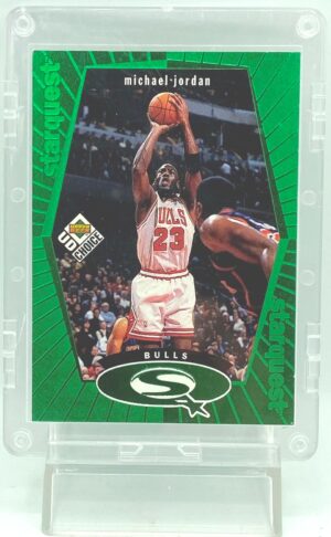 1998 Choice Michael Jordan #SQ30 Green (1)