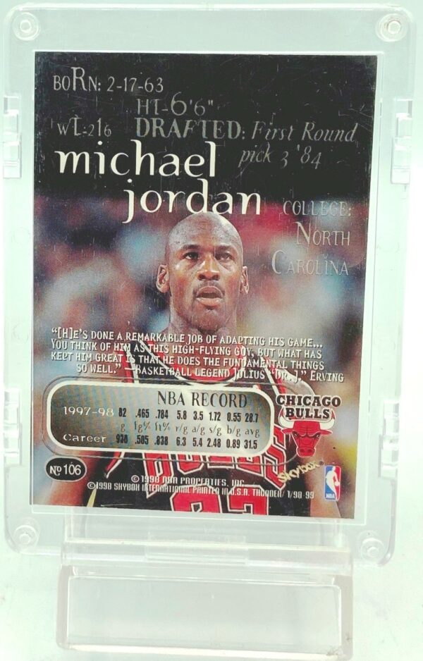 1998 Skybox Thunder Michael Jordan #106 (2)