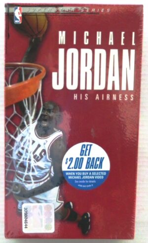 1999 Michael Jordan His Airness (VHS) Unopened (1)