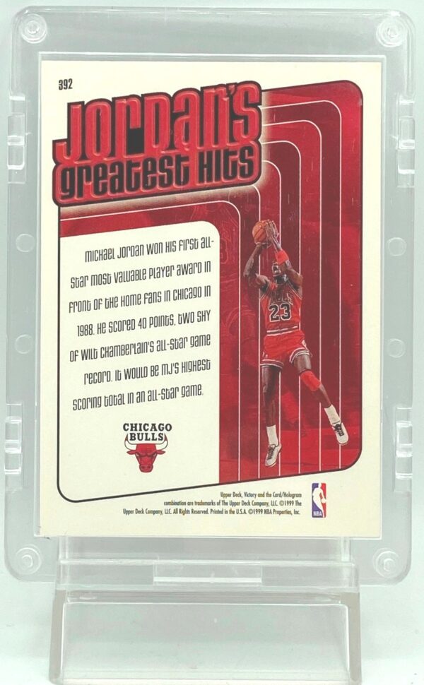 1999 UD Victory Michael Jordan (GH) #392 (2)
