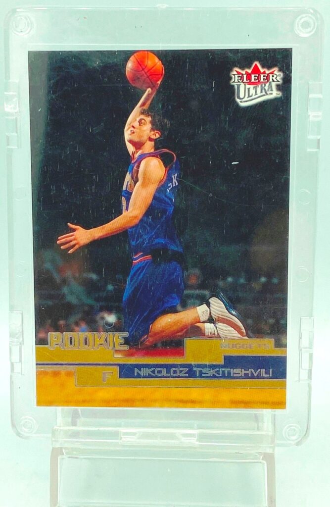 2002 Fleer Ultra Nikoloz Tskitishvili RC #188 (1)