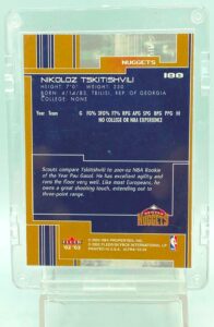 2002 Fleer Ultra Nikoloz Tskitishvili RC #188 (2)