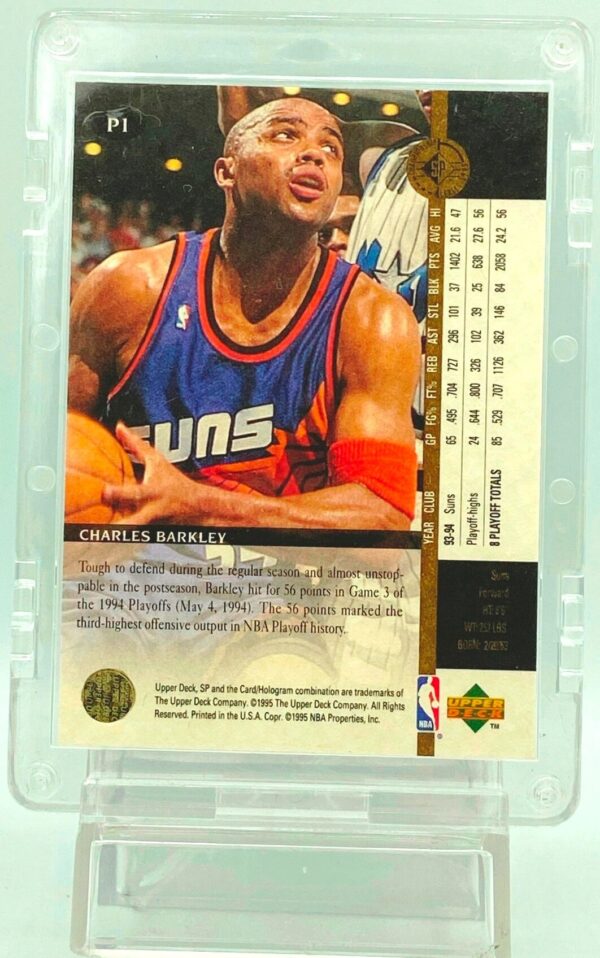 1994-95 Upper Deck SP CPH Charles Barkley #P1 (2) 1994-95 Upper Deck SP CPH Charles Barkley #P1 (2)