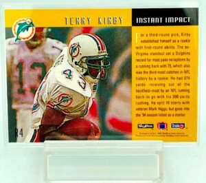 1994 Skybox II Rookie Terry Kirby RC #R4 (2)