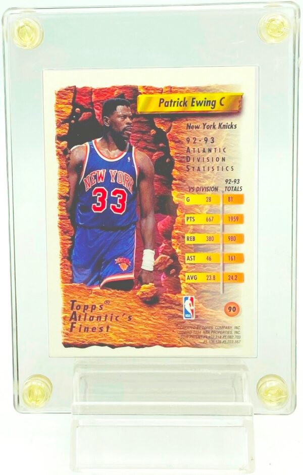 1994 Topps Atlantic-R Patrick Ewing #90 (2) 1994 Topps Atlantic-R Patrick Ewing #90 (2)