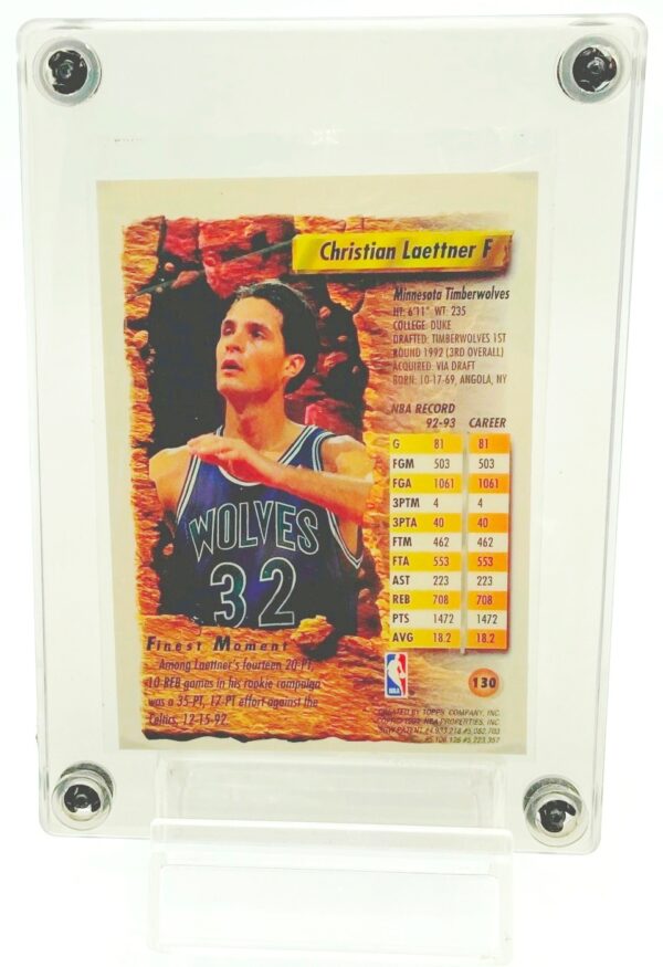 1994 Topps Moments Refr Christian Laettner 130(2)