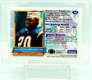 1994 Topps Rookie Star Natrone Means RC #188 (2)