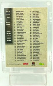 1995 Classic Checklist #1 Drew Bledsoe #124 (3)