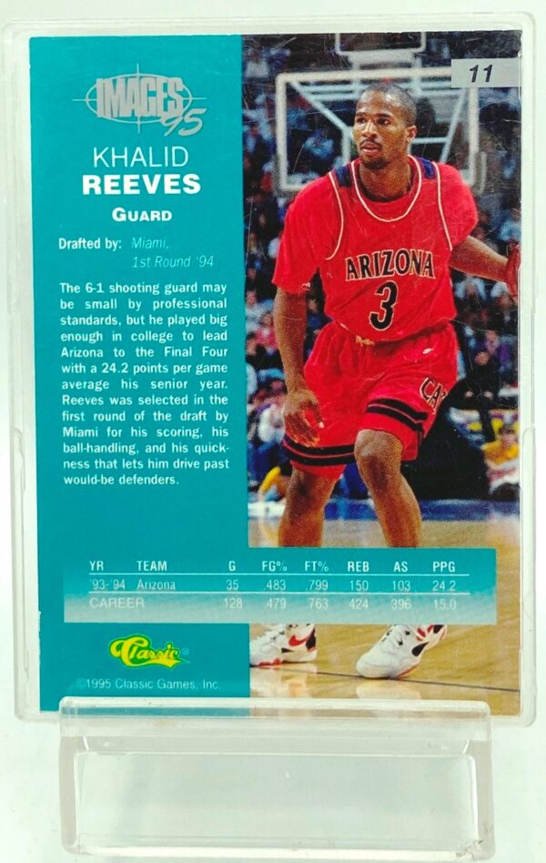 1995 Classic Images Khalid Reeve RC #11 (3)