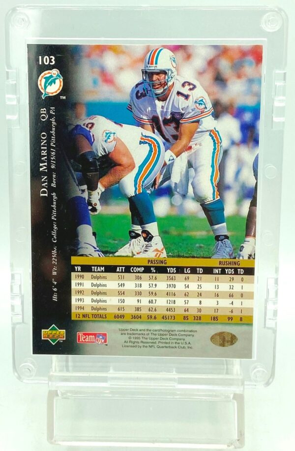 1995 Upper Deck Dan Marino #103 (2) 1995 Upper Deck Dan Marino #103 (2)