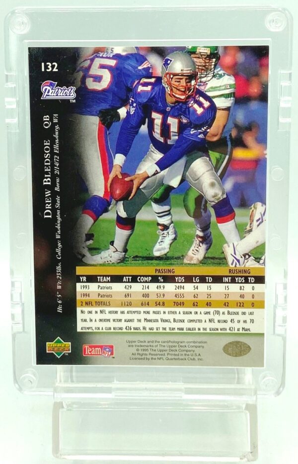 1995 Upper Deck Drew Bledsoe #132 (2)