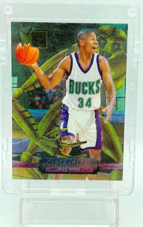 1996 Fleer Cyber-Metal Ray Allen #2 (1) 1996 Fleer Cyber-Metal Ray Allen #2 (1)
