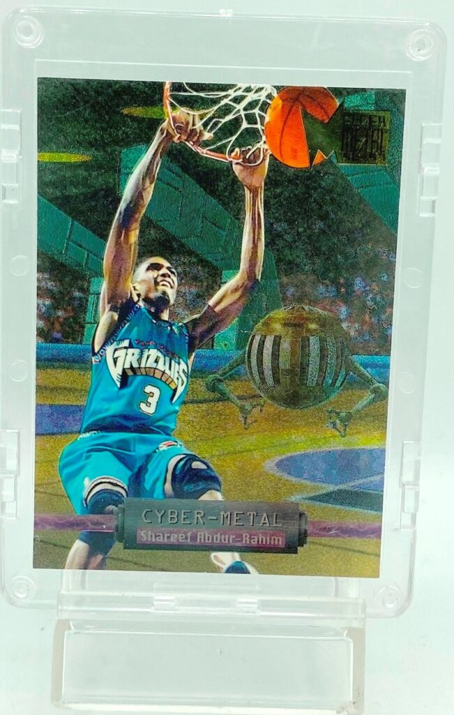 1996 Fleer Cyber-Metal Shareef Abdur-Rahim #1 (1)