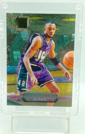 1996 Fleer Cyber-Metal Vin Baker #3 (1)