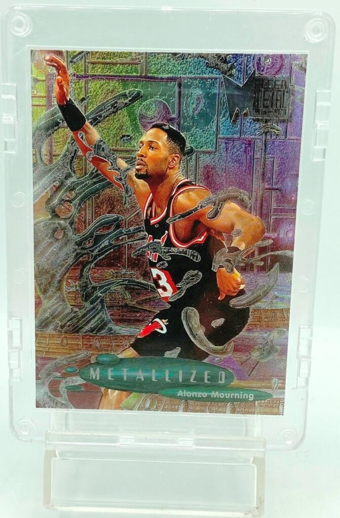 1996 Fleer Metallized Alonzo Mourning #226 (1)
