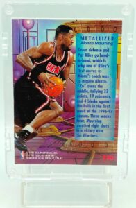 1996 Fleer Metallized Alonzo Mourning #226 (2)