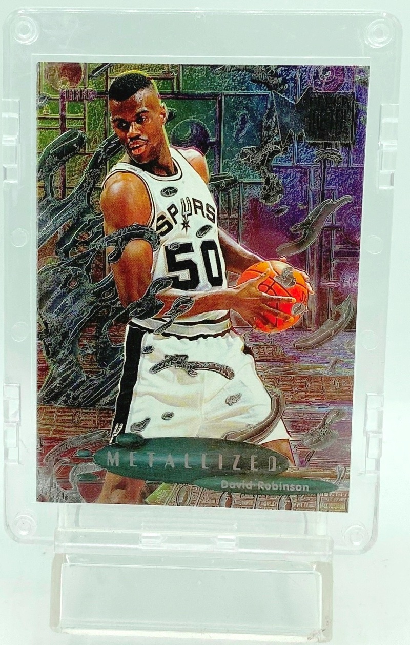 1996 Fleer Metallized David Robinson #230 (1)