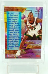 1996 Fleer Metallized Gary Payton #228 (2)