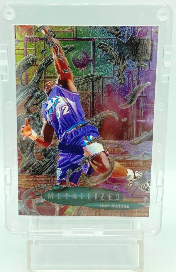 1996 Fleer Metallized Karl Malone #225 (1)