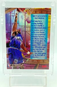 1996 Fleer Metallized Karl Malone #225 (2)