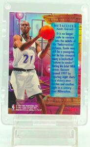 1996 Fleer Metallized Kevin Garnett #224 (2)