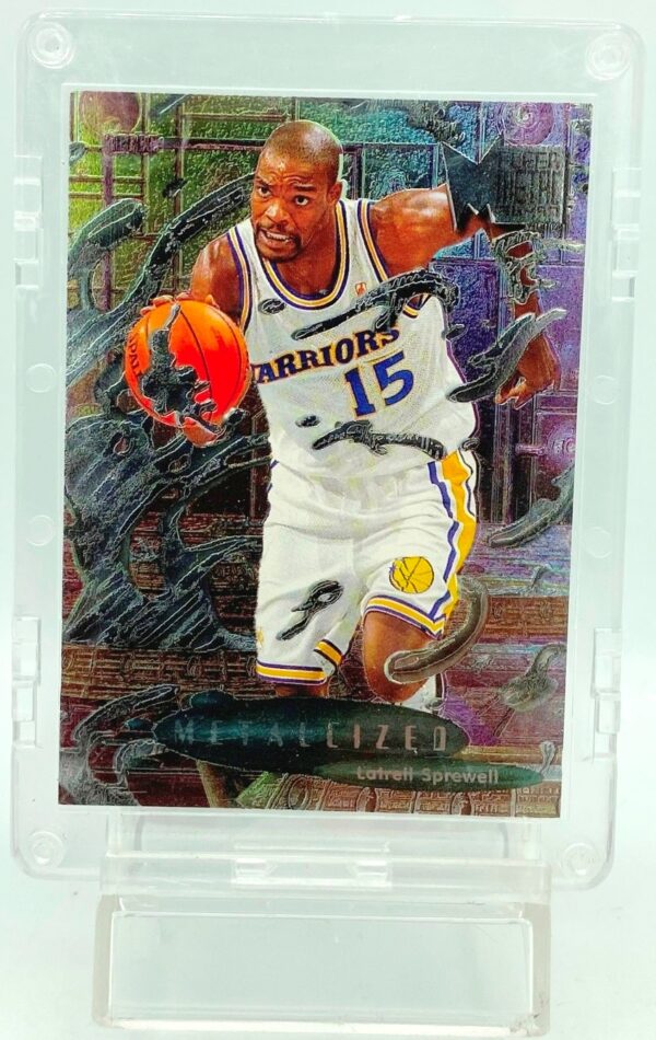 1996 Fleer Metallized Latrell Sprewell #232 (1) 1996 Fleer Metallized Latrell Sprewell #232 (1)