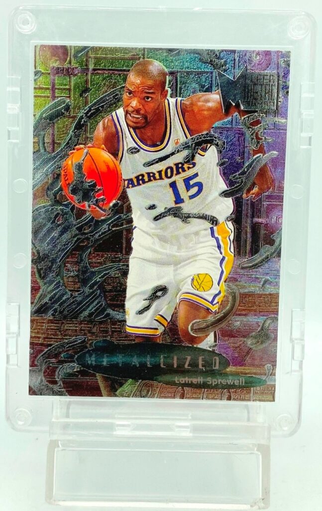 1996 Fleer Metallized Latrell Sprewell #232 (1)