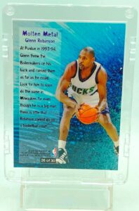 1996 Fleer Molten Metal Glenn Robinson #26-30 (2)