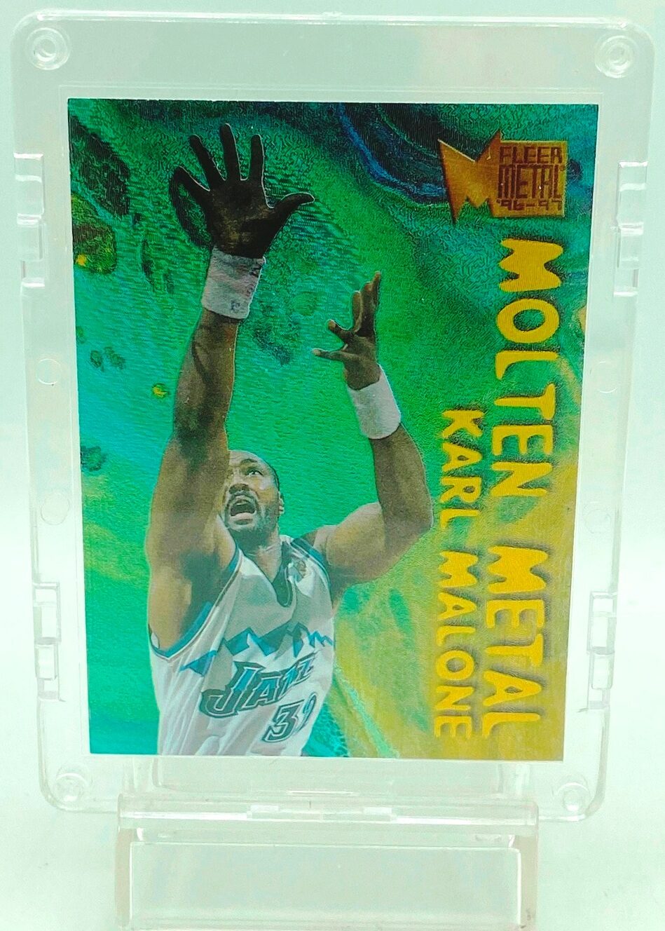 1996 Fleer Molten Metal Karl Malone #20-30 (1)