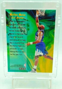 1996 Fleer Molten Metal Karl Malone #20-30 (2)