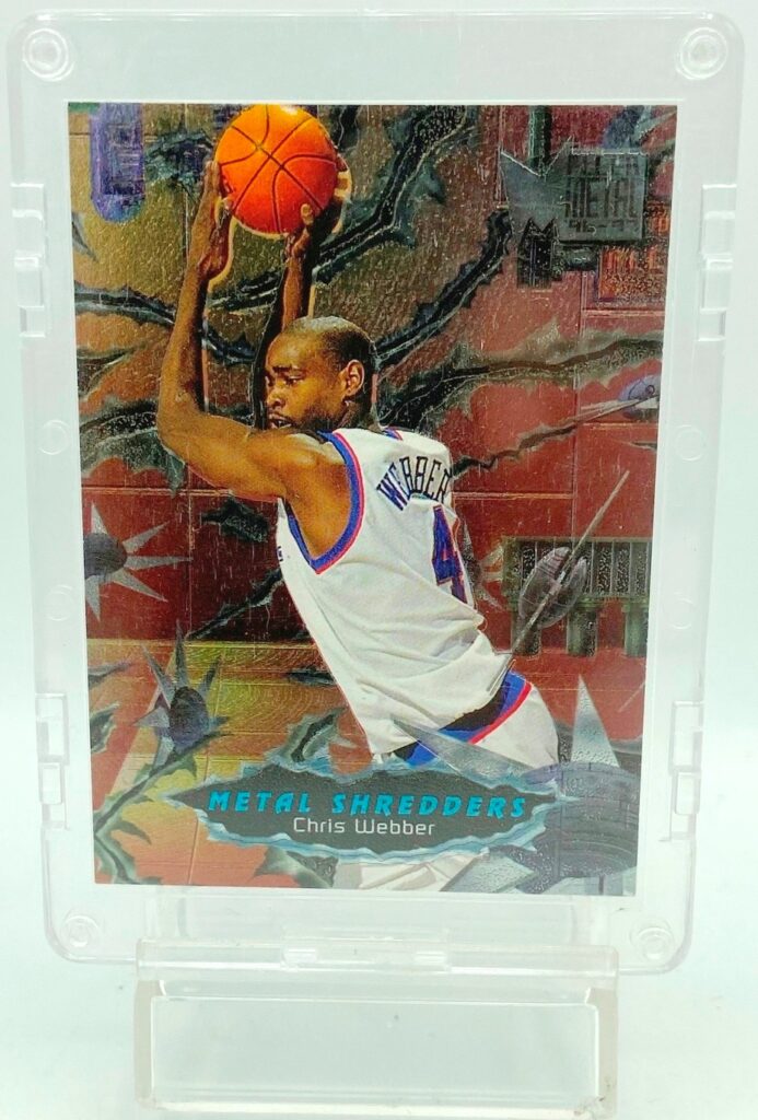 1996 Fleer Shredders Chris Webber #248 (1)
