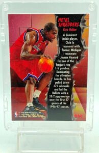 1996 Fleer Shredders Chris Webber #248 (2)
