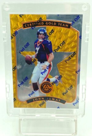1997 Pinnacle Gold Team John Elway #13 (2) 1997 Pinnacle Gold Team John Elway #13 (2)