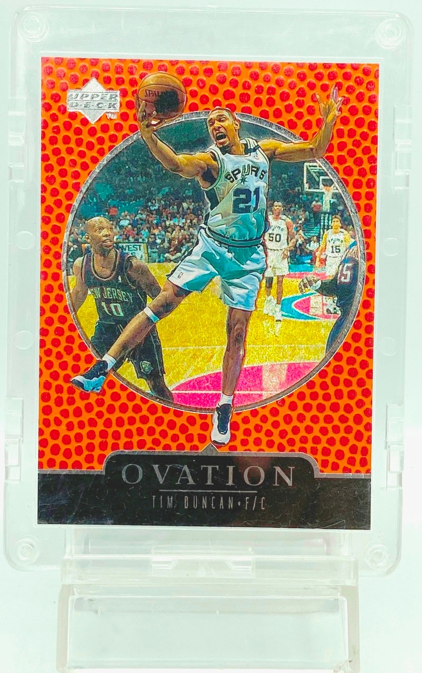 1997 UD Ovation Gold Tim Duncan RC #59 (1)