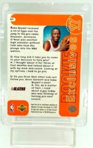 1997 UD Rookie Exclusive Jermaine O'Neal #R19 (2)