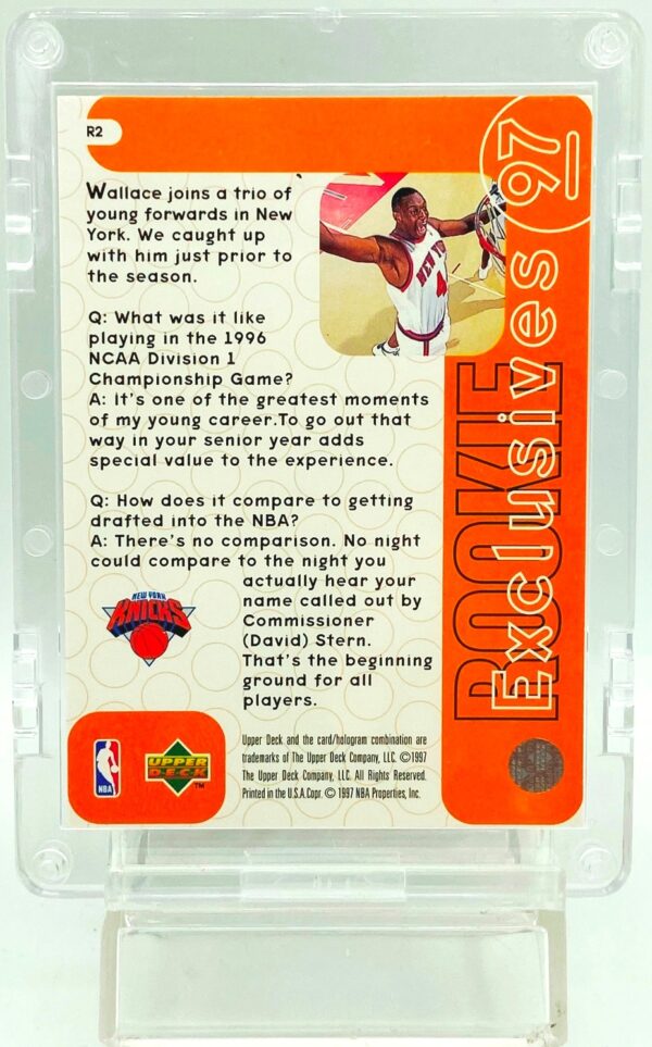 1997 UD Rookie Exclusive John Wallace #R2 (2) 1997 UD Rookie Exclusive John Wallace #R2 (2)